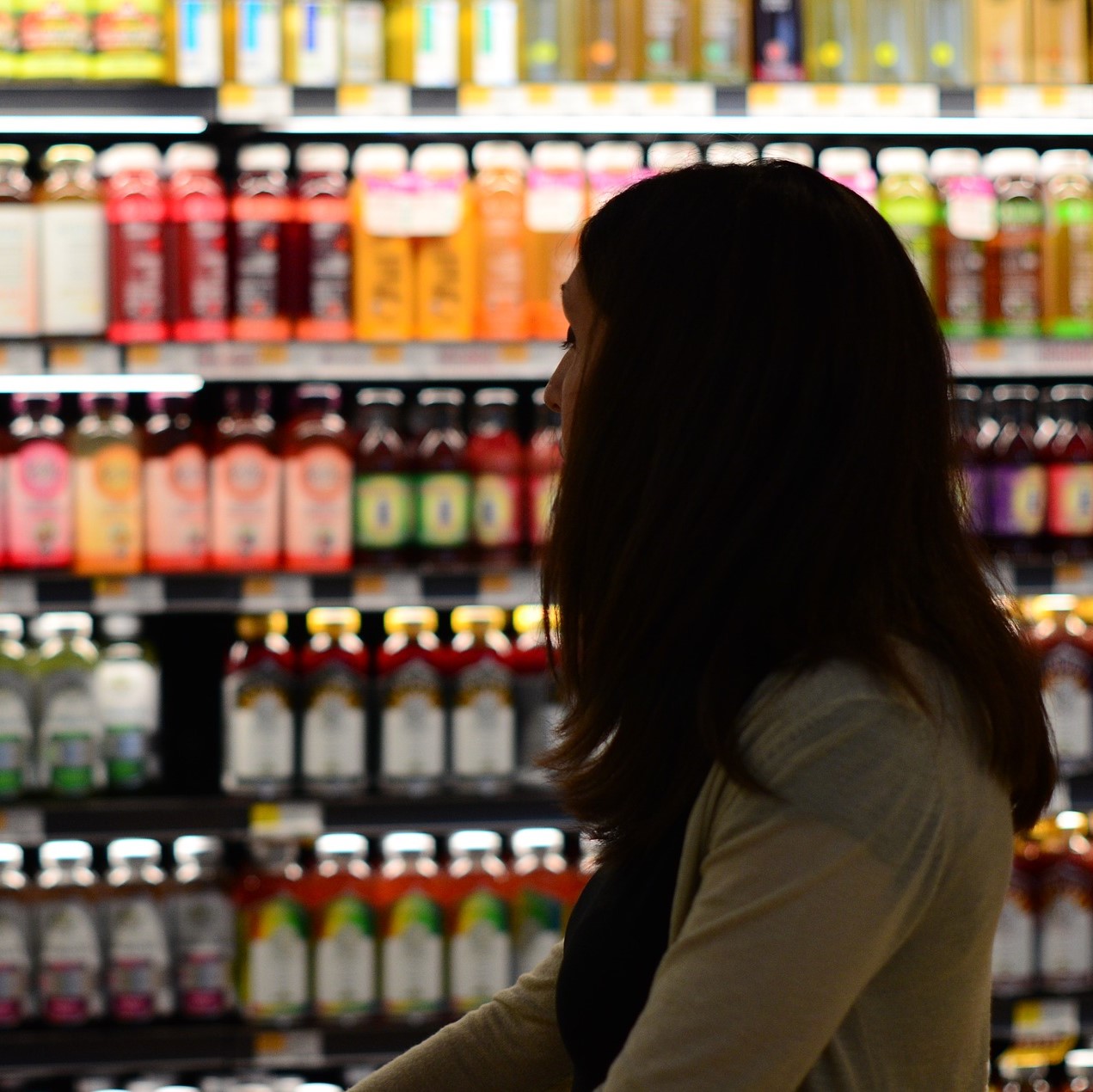 labels grocery shopping