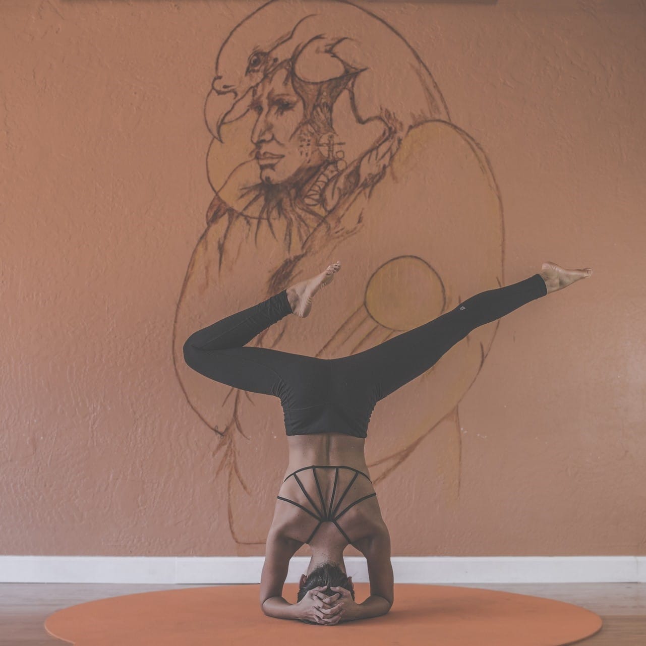 yoga standing on hands
